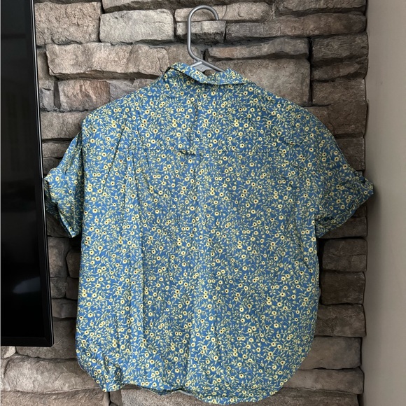 Oak and Fort floral camp shirt - Picture 4 of 5